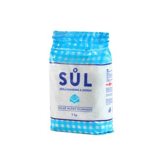 Sůl s jodem 1kg/12x