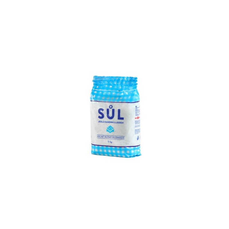 Sůl s jodem 1kg/12x