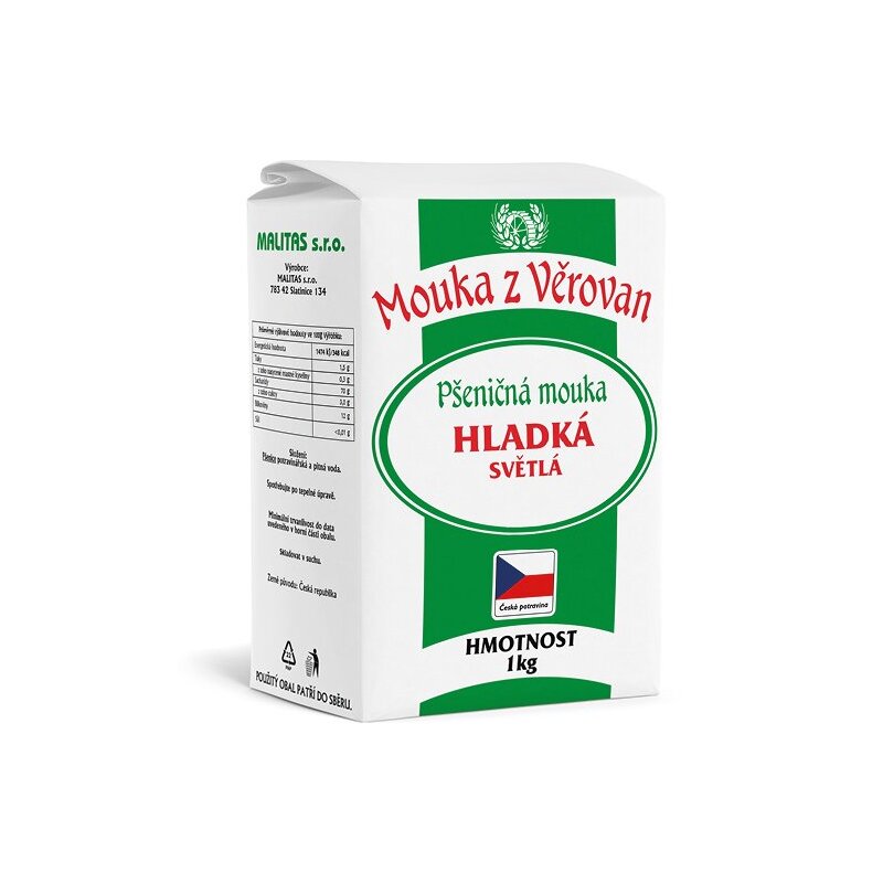 Mouka hladká 1kg /10x
