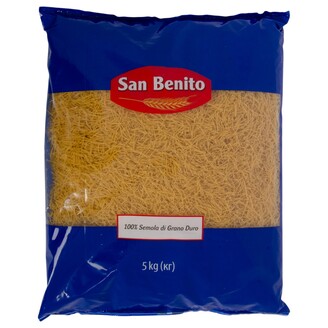 SAN BENITO těstoviny vlasové nudle 5kg