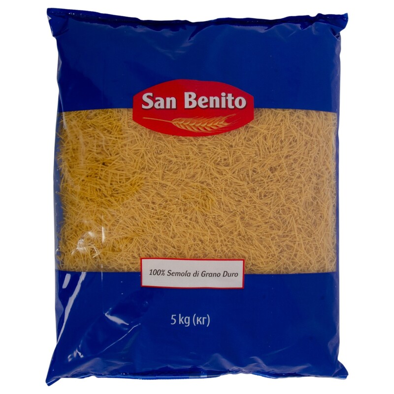 SAN BENITO těstoviny vlasové nudle 5kg