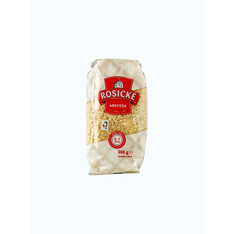 Těstoviny Rosické abeceda 0,5kg /12x