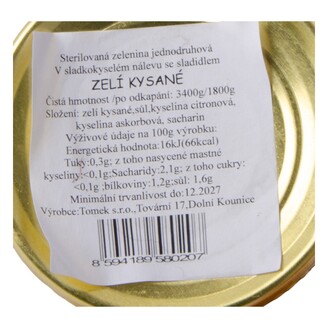 Zelí kysané 4/1S