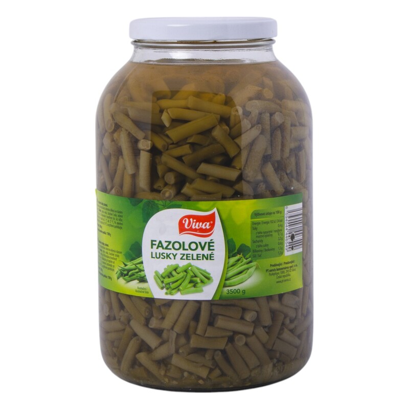 Fazolové lusky zelené 4/1S