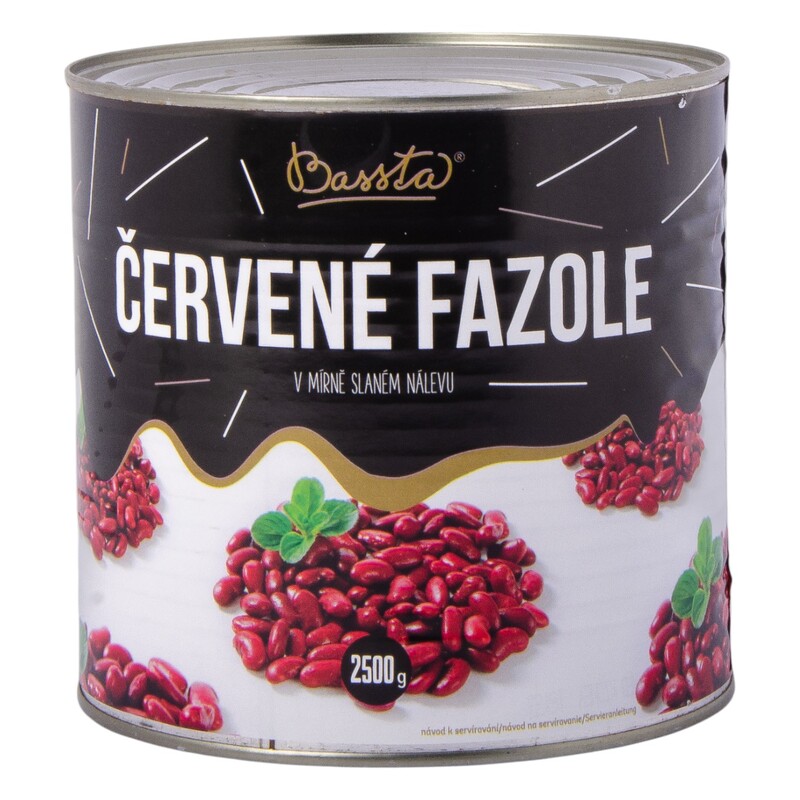Fazole červené 3/1P 2500ml /6x