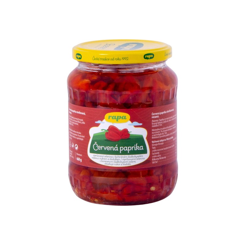 Paprika červ. řezaná TO735 650g /8x