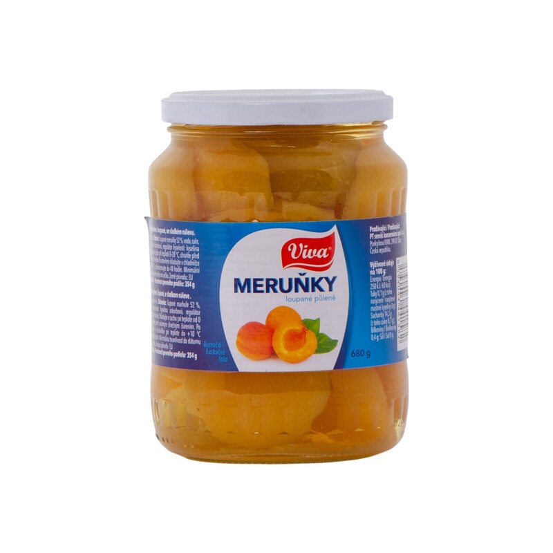 Meruňky půlené TO720 /12x