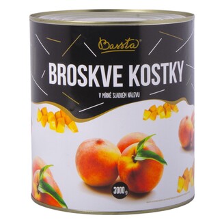 Broskve kostky 3/1P 3000ml /6x
