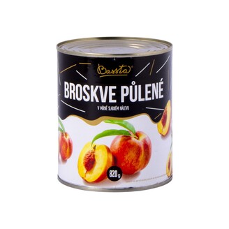 Broskve půlené P850 /12x