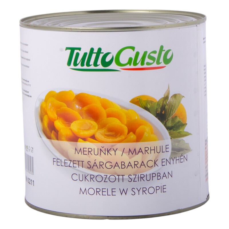 Meruňky půlené 3/1P /6x