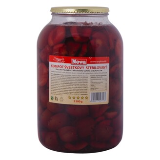 DIA švestky půlené 4/S 3500ml