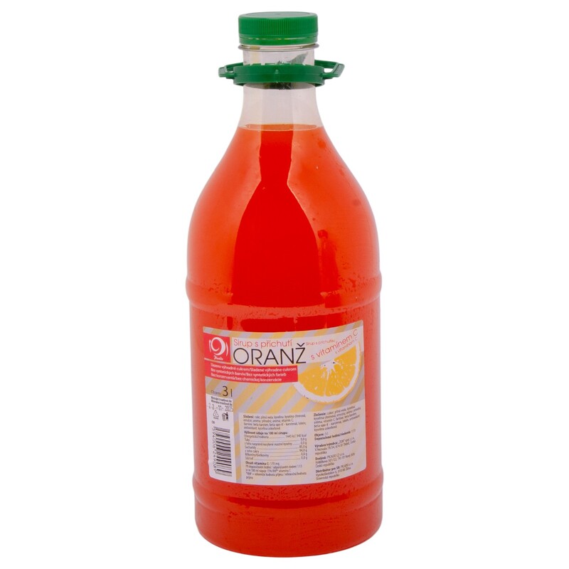 Sirup oranž 3l (4,2kg)