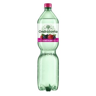 Ondrášovka perlivá slazená 1,5l - různé příchutě /6x