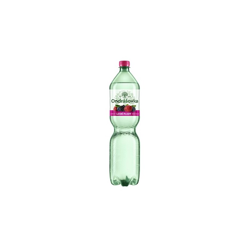 Ondrášovka perlivá slazená 1,5l - různé příchutě /6x