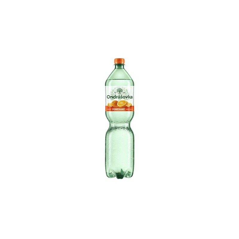 Ondrášovka perlivá slazená 1,5l - různé příchutě /6x