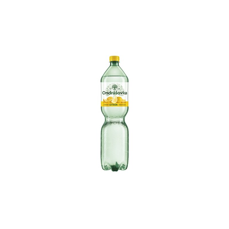 Ondrášovka perlivá slazená 1,5l - různé příchutě /6x