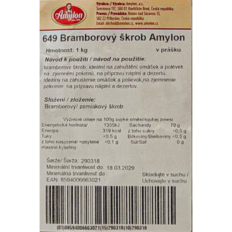 Solamyl - brambor. škrob 1kg/6x