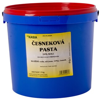 Česneková pasta PVC 5kg