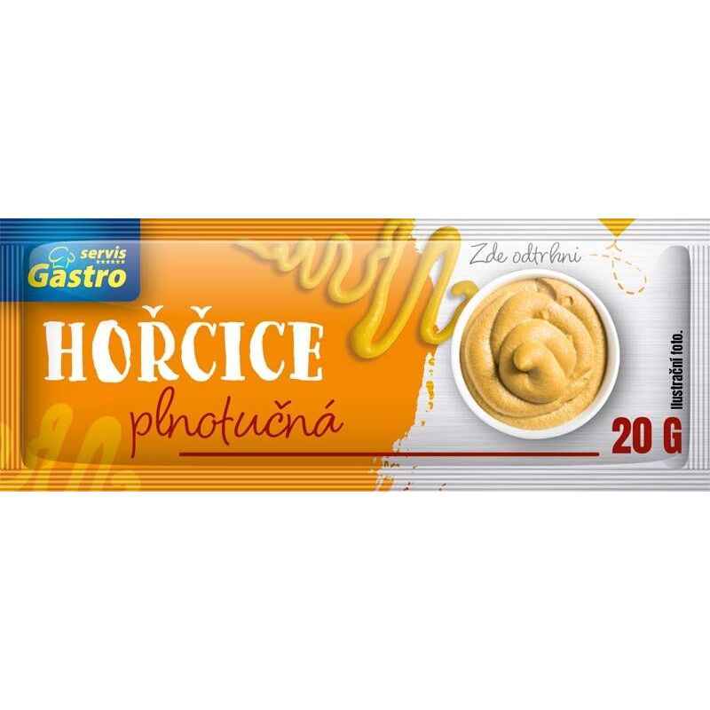 Hořčice plnotučná 20g /100x