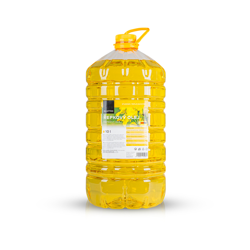 Olej QUATTRO 10l řepkový
