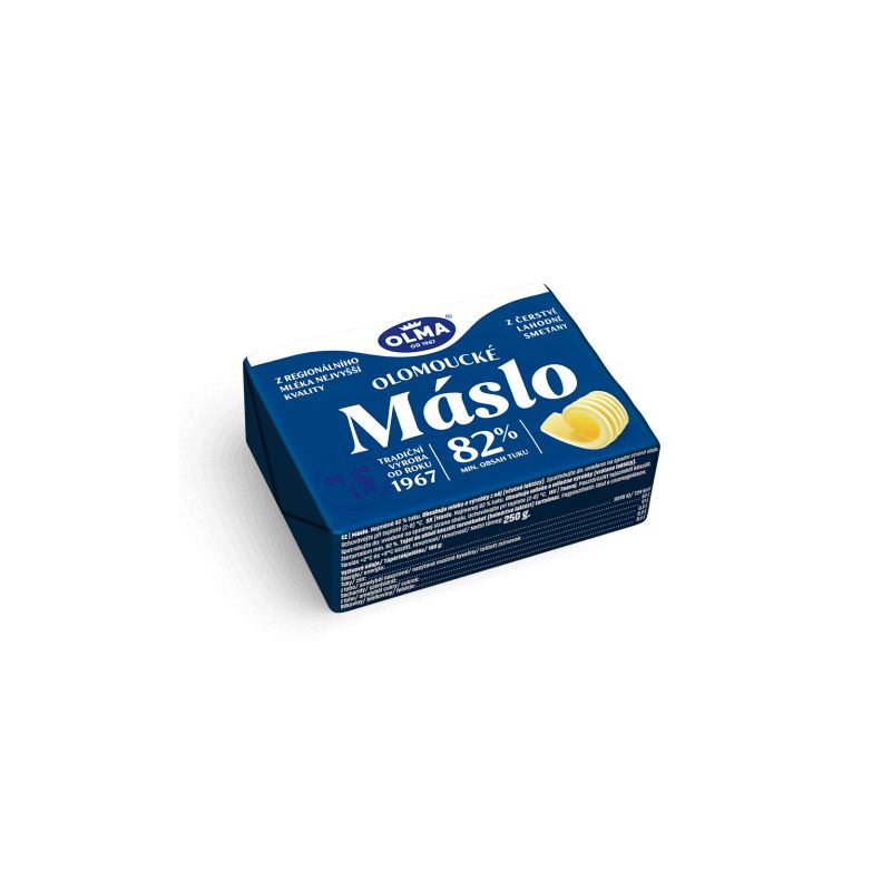 Máslo čerstvé 250g /40x