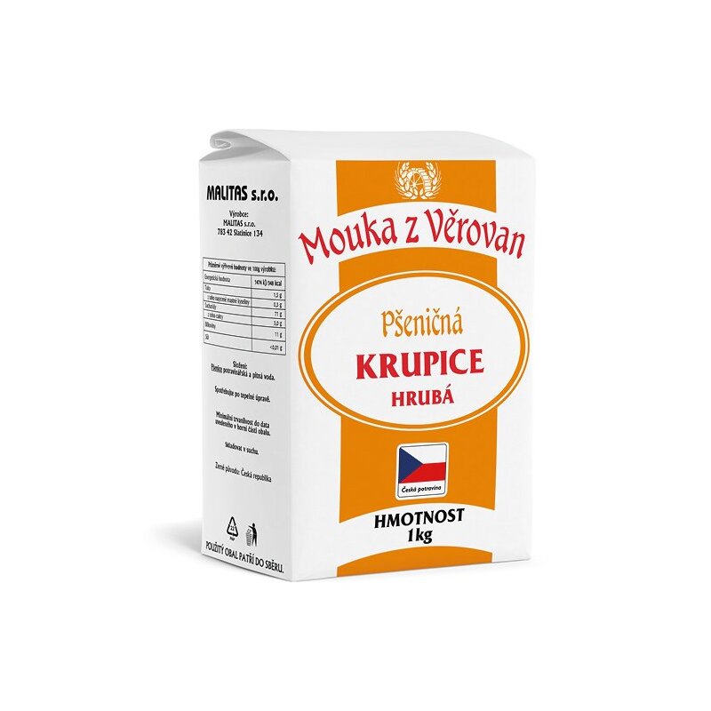 Hrubá krupice 1kg /10x