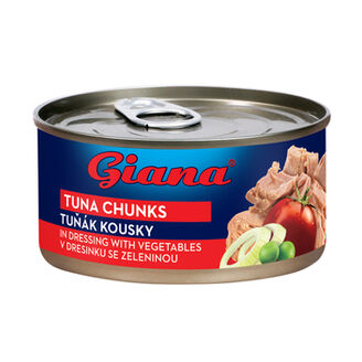 Tuňák v rajčatové omáčce 80g