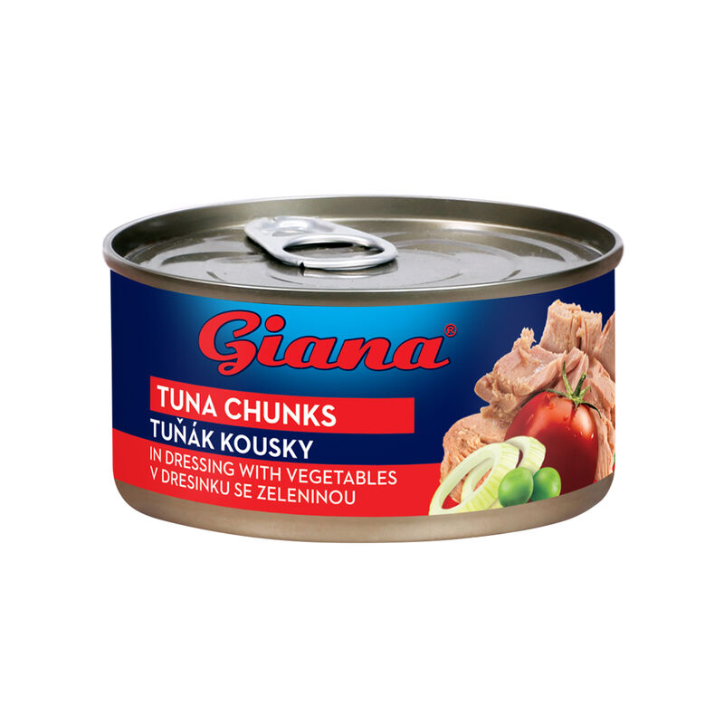 Tuňák v rajčatové omáčce 80g