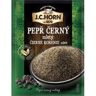 Pepř černý mletý J.C.Horn 15g