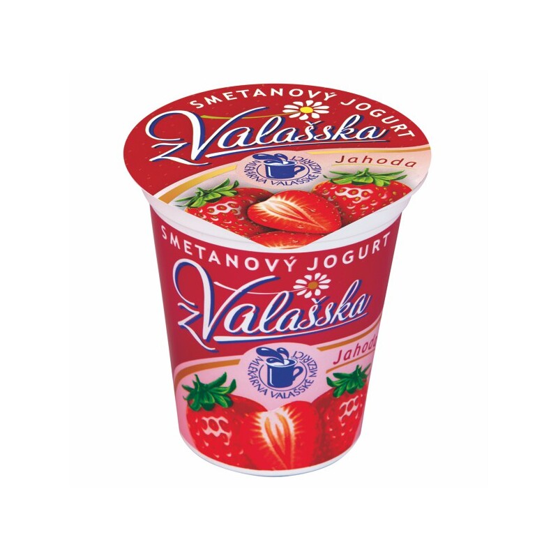 JOGURT smetanový jahoda 150g [10x]