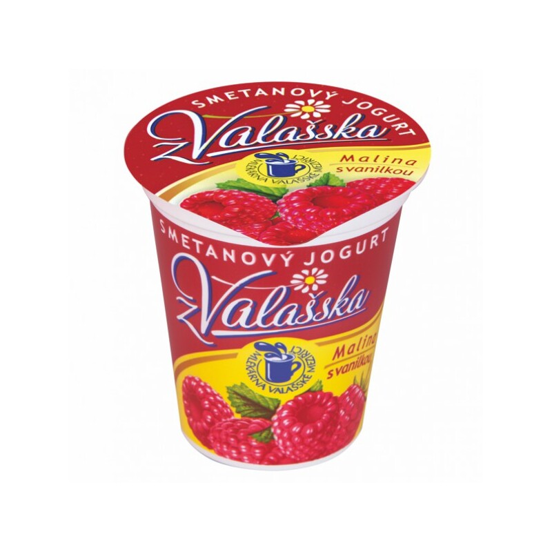 JOGURT smet. malina s vanilk. 150g [10x]