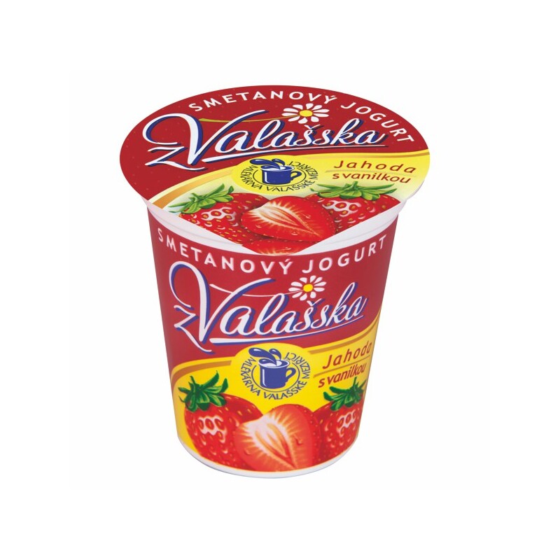 JOGURT smet. jahoda s vanil.150g [10x]