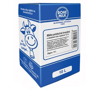Trvanlivé mléko 1,5% BIB 10l