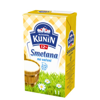 SMETANA NA VAŘENÍ 12% 1l /12x
