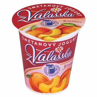 JOGURT smetanový broskev 150g [10x]