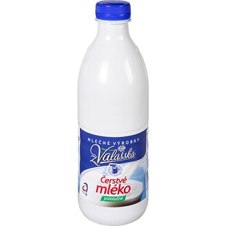 ČERSTVÉ MLÉKO POLOTUČNÉ 1l [6x]