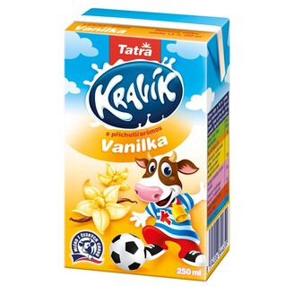 MLÉČNÝ nápoj Kravík vanilkový 250ml [6x]