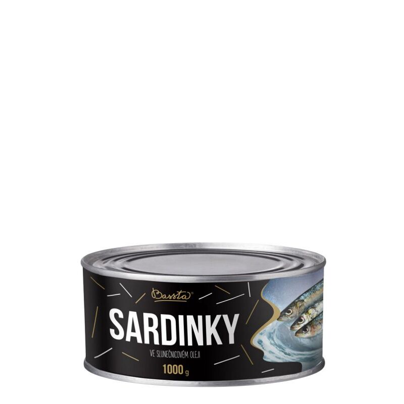 Sardinky v oleji P1/1 /12x