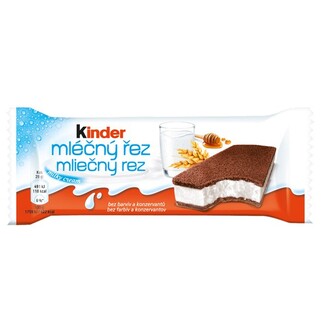 KINDER mléčný řez 28g [10x]