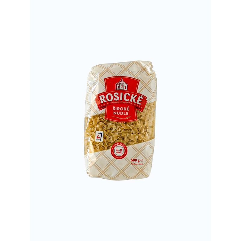 Těstoviny Rosické široké nudle 500g /10x