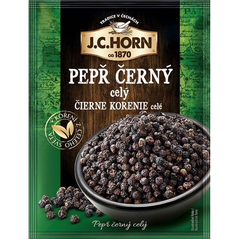 Pepř celý černý J.C.Horn 15g