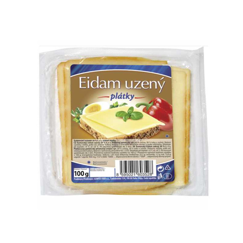 EIDAM uzený plátky 100g [10x]