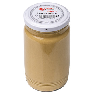 Hořčice plnotučná SKLO 350g /9x