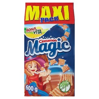 Cereální čtverečky se skořicí 600g /10x