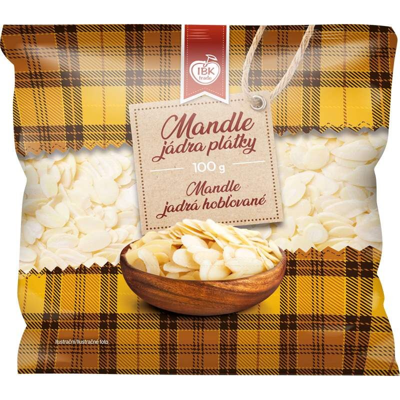 Mandle plátky 100g /15x