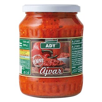 Ajvar - paprik. pasta jemná  TO720 /8x