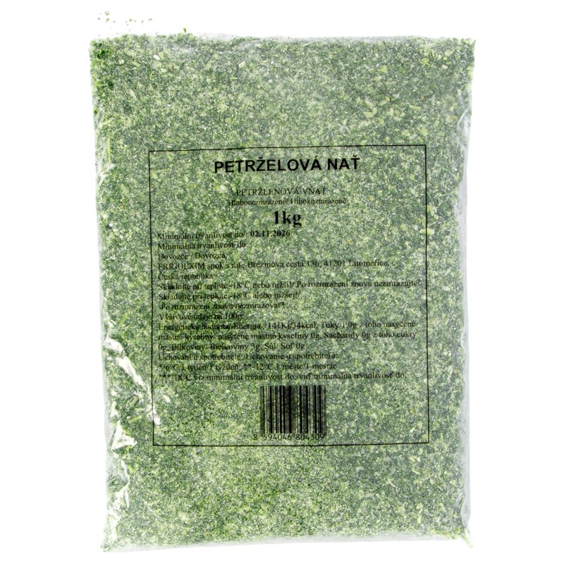 MRAŽ. petržel nať 1kg /10x