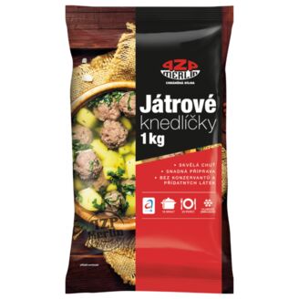 Mražené játrové knedlíčky (cca 10g) předvařené 1kg /4x