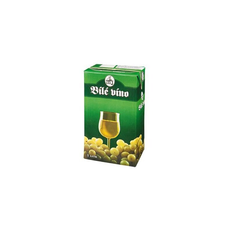 Víno bílé krabicové 1l