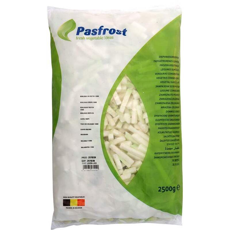 MRAŽ. Pasfrost kedluben nudličky 2,5kg /4x